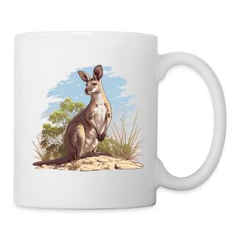 Wallabys Wallaby - Tasse - Weiß - Rechts