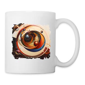 Vortex Raumring Kosmos - Tasse - Weiß - Rechts