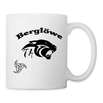 Berglöwe - Tasse - Weiß - Rechts