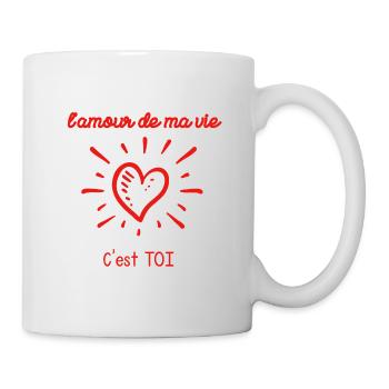 The Love of My Life It's You - Mug - white - Right