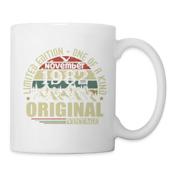 Birthday november 1982 - Mug - white - Right