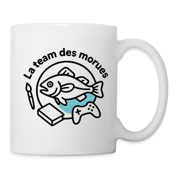 Poisson Artiste Gamer - Mug blanc - blanc - Droite