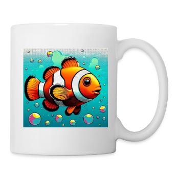 Clownfisch - Tasse - Weiß - Rechts