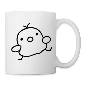 Funny Chick – Funny Dear Chick - Mug - white - Right