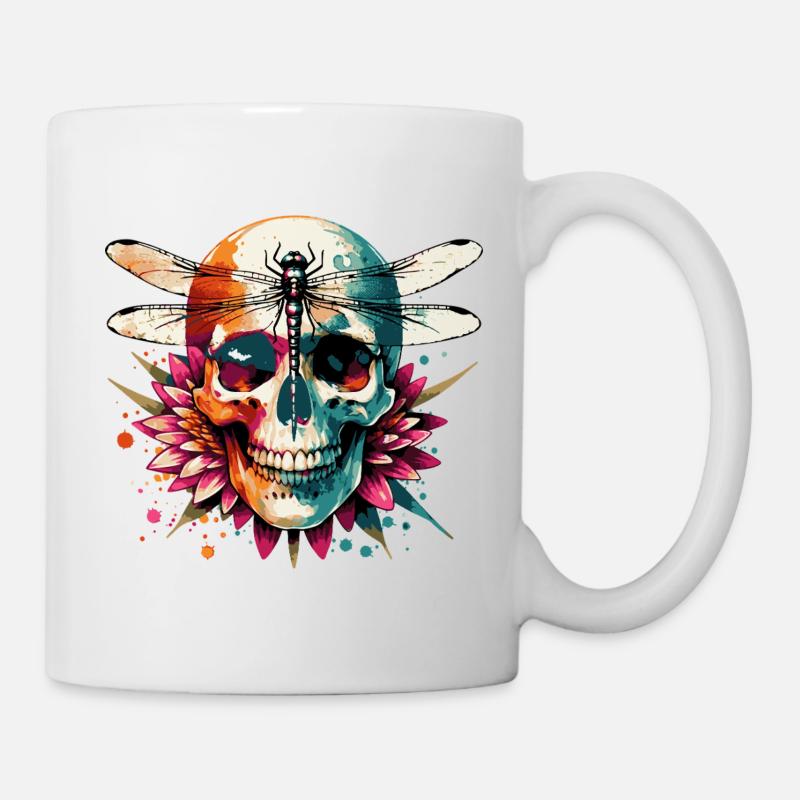 Mystic Skullflower - Mug - white