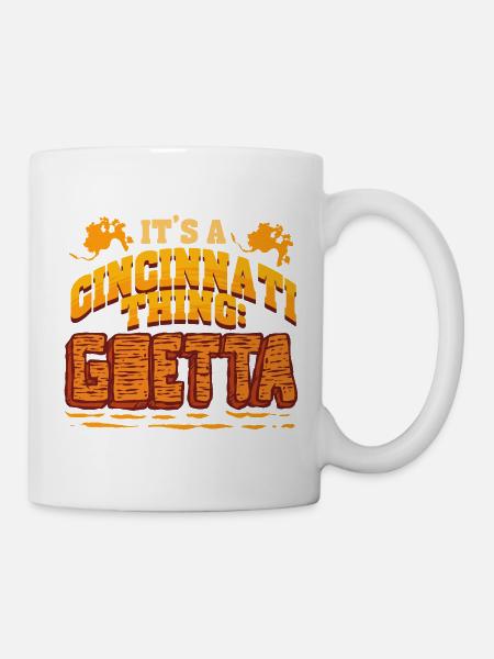 Goetta Wurst Cincinnati Thing - Tasse - Weiß