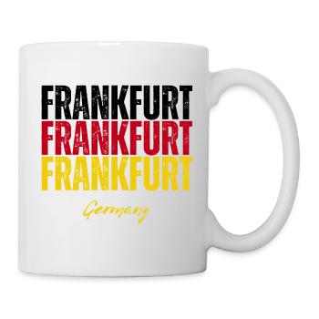 Francfort, Allemagne, un souvenir de Francfort - Mug blanc - blanc - Droite