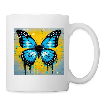 butterfly - Mug - white - Right