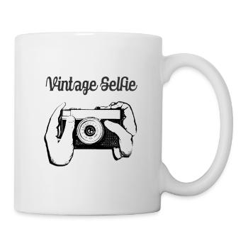 Vintage Selfie Camera - Mug blanc - blanc - Droite