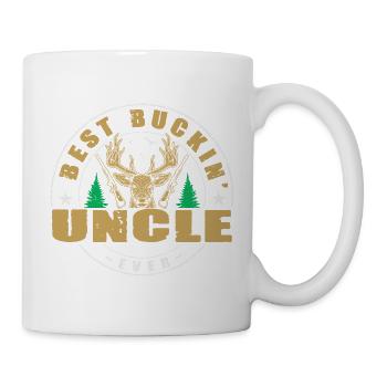 Chasseur Oncle Cadeau Chasse Chasse Chasseur Examen - Mug blanc - blanc - Droite