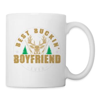 Chasseur Ami Cadeaux Chasse Chasse Examen de chasseur - Mug blanc - blanc - Droite