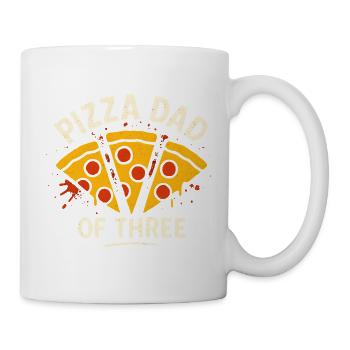 Papa Pizza of Three - Mug - white - Right