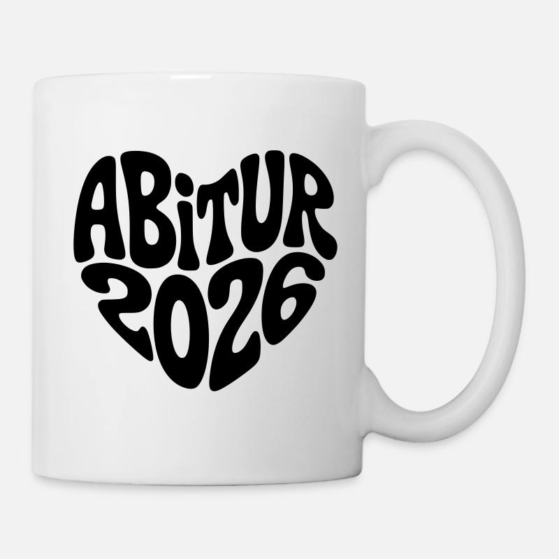 Abitur 2026 - Tasse - Weiß