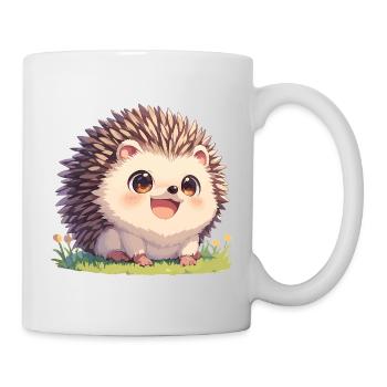 Igel - Tasse - Weiß - Rechts