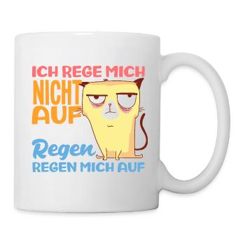 Je ne m'énerve pas, ce sont les autres qui s'énervent. - Mug blanc - blanc - Droite