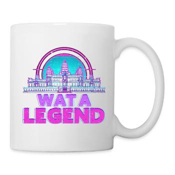 Cambodge Wat cambodgien Une légende - Mug blanc - blanc - Droite