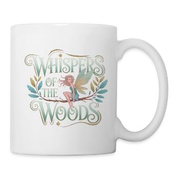 Waldfee – Whispers of the Woods - Tasse - Weiß - Rechts