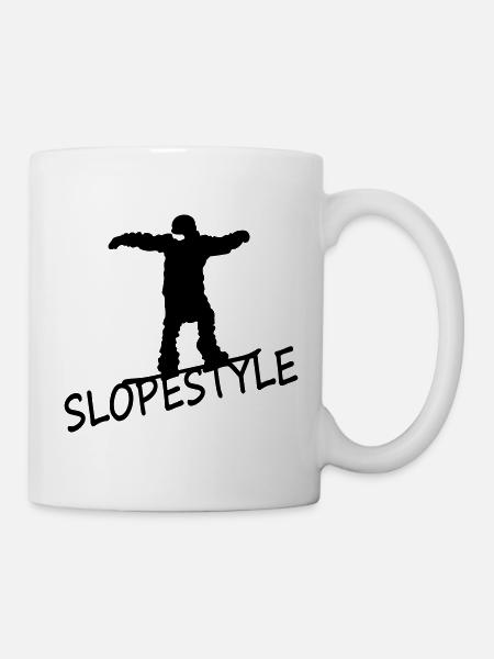 Slopestyle - Tasse - Weiß