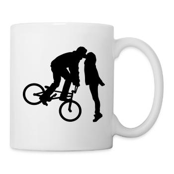 Kuss - Tasse - Weiß - Rechts