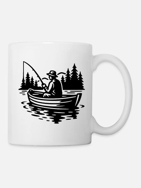 Angling - Mug - white