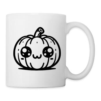 Citrouille sucrée - Halloween - Mug blanc - blanc - Droite
