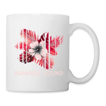 Paradise Found Tropical Hibiscus - Mug - white - Right