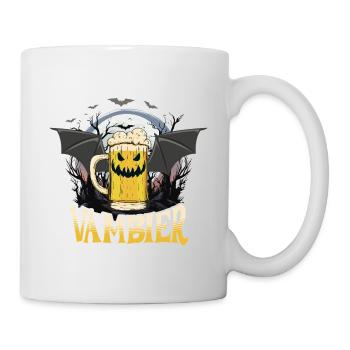 Vambier Vampire Beer Halloween Party Funny Costume - Mug - white - Right