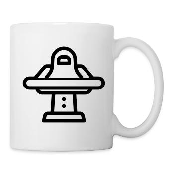 space station - Mug - white - Right