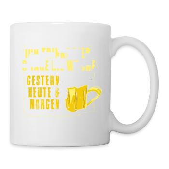 Beer Lovers Beer Saying Beer Drinkers Booze - Mug - white - Right