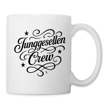 Junggesellen Crew - Tasse - Weiß - Rechts