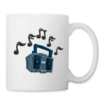 Retro Boombox - Mug - white - Right