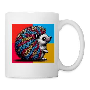 hedgehog - Mug - white - Right