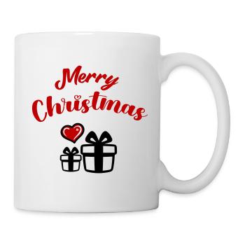 Merry Christmas - Tasse - Weiß - Rechts