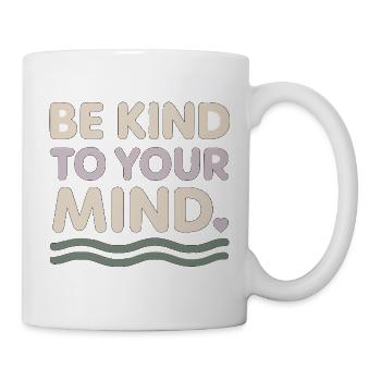 Mental health awareness, - Mug - white - Right
