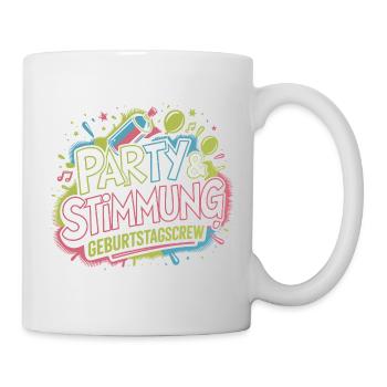 Birthday Party Mood Kick - Mug - white - Right