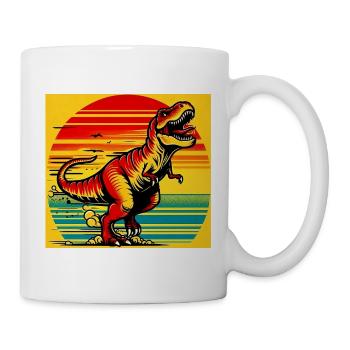dinosaur - Mug - white - Right