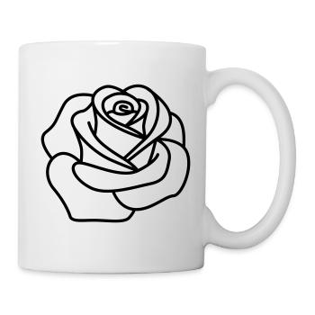 Rose - Mug - white - Right