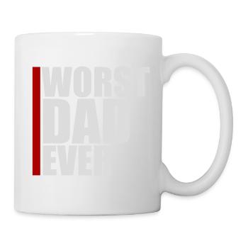 Le pire papa de tous les temps Drôle Sarcastique Papa pour la fête des pères - Mug blanc - blanc - Droite