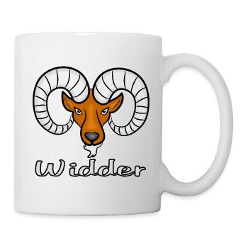 Aries Zodiac Sign - Mug - white - Right