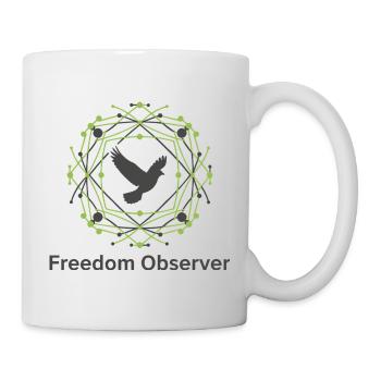 Freedom Observer - Mug - white - Right