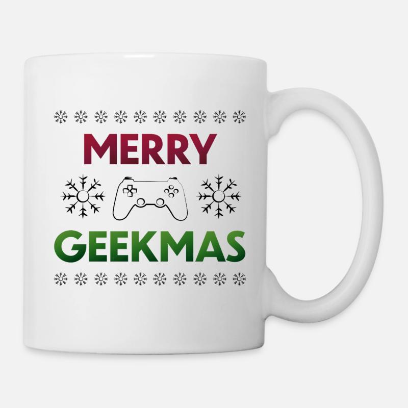 Merry Geekmas  - Mug blanc - blanc