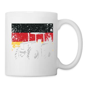 Tractor Driver Germany Tractor Farm - Mug - white - Right