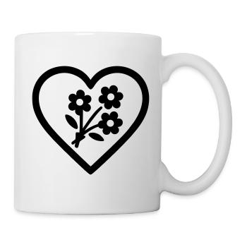 Heart + Florist – Super Florist - Mug - white - Right