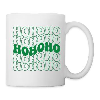 Hohoho Noël Vintage - Mug blanc - blanc - Droite