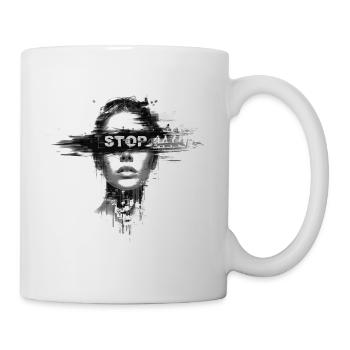 Stop Violence - Mug - white - Right