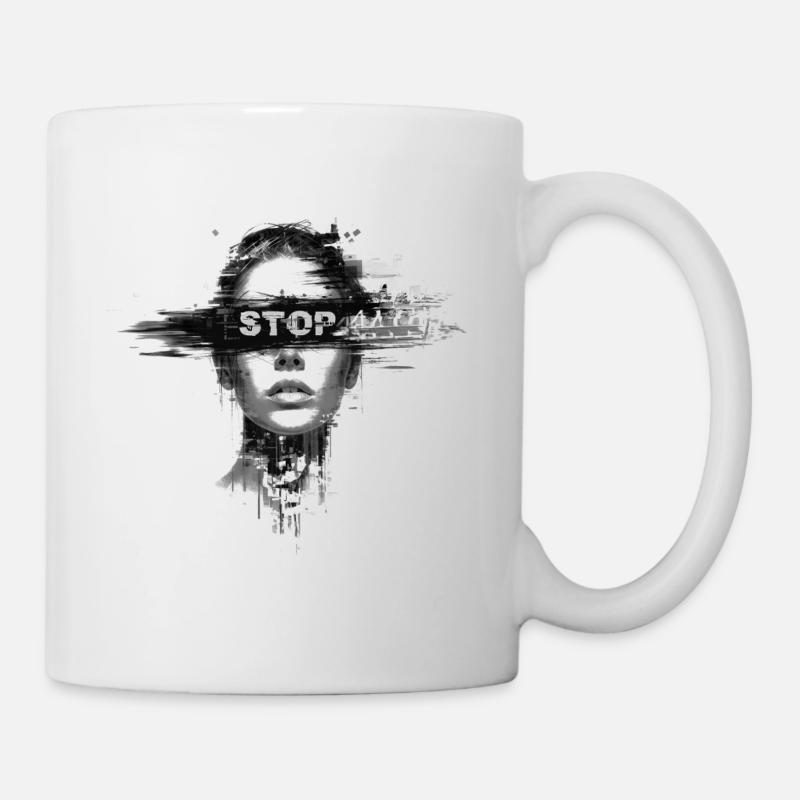 Stop Violence - Mug - white