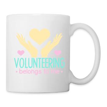 Volunteer Appreciation Belongs To Me Volunteer - Mug - white - Right