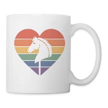 Hobby Horsing Steckenpferd - Tasse - Weiß - Rechts