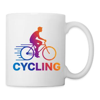 Kinetic Rainbow Cycling - Mug - white - Right
