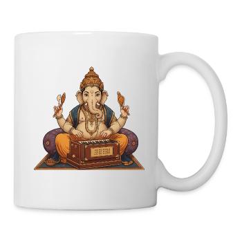 Art de l’harmonium Ganesha - Mug blanc - blanc - Droite